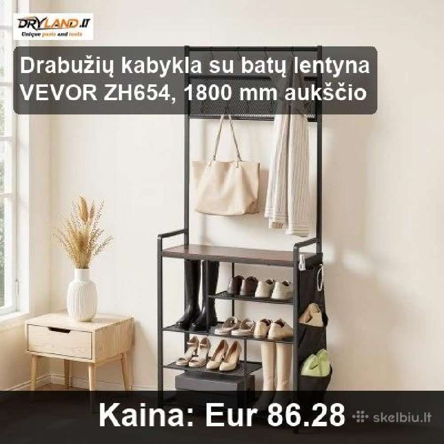 Patogus batų laikymas – suoliukai ir lentynos - nuotraukos Nr. 9