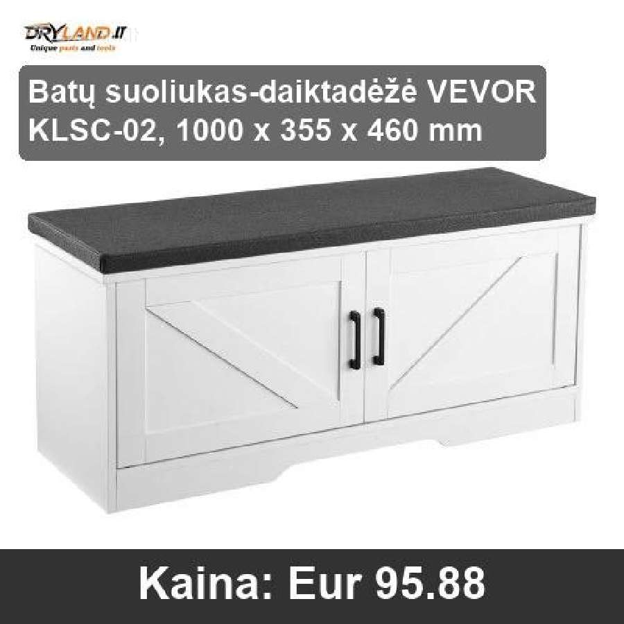 Patogus batų laikymas – suoliukai ir lentynos - nuotraukos Nr. 14