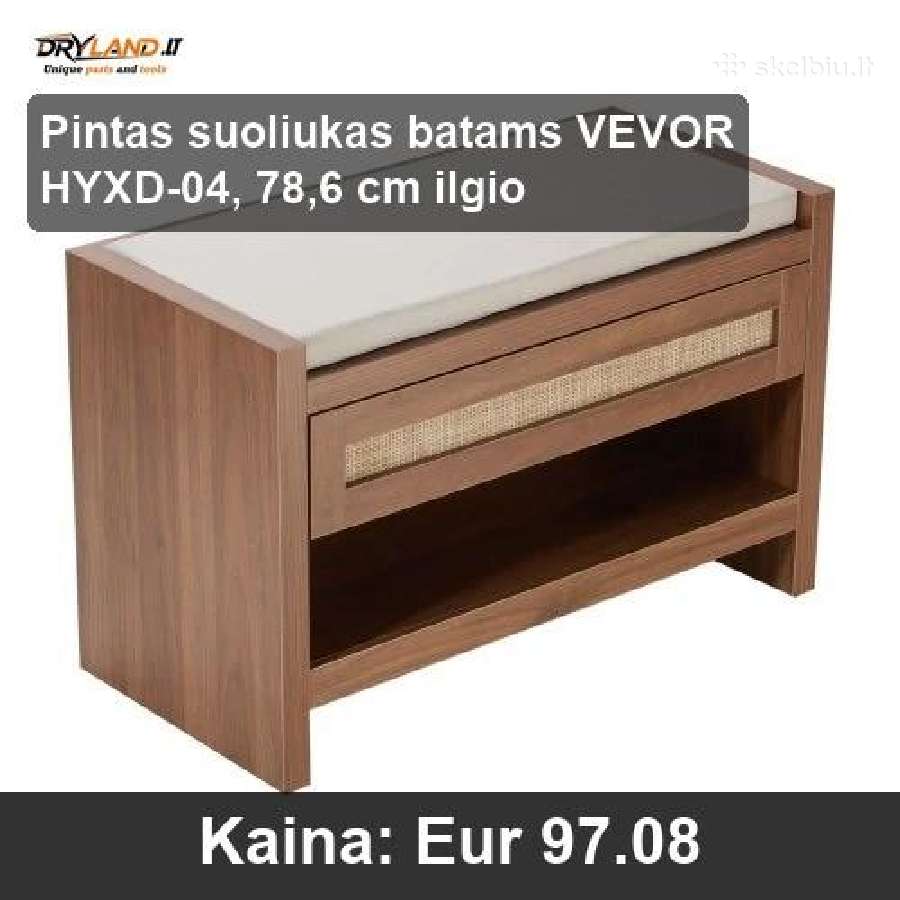 Patogus batų laikymas – suoliukai ir lentynos - nuotraukos Nr. 16
