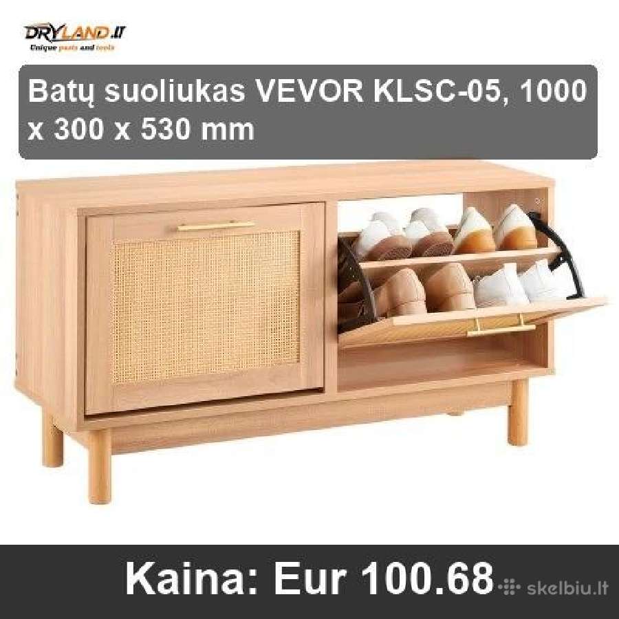 Patogus batų laikymas – suoliukai ir lentynos - nuotraukos Nr. 18