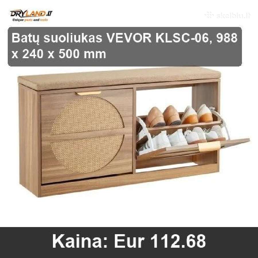 Patogus batų laikymas – suoliukai ir lentynos - nuotraukos Nr. 23