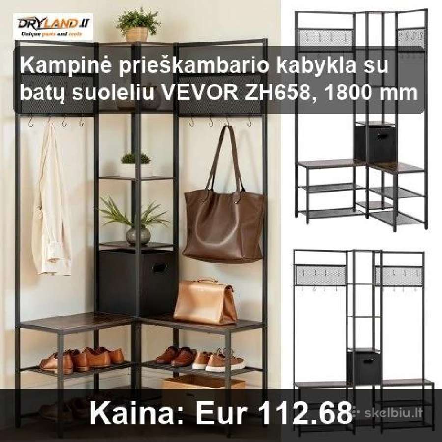 Patogus batų laikymas – suoliukai ir lentynos - nuotraukos Nr. 24