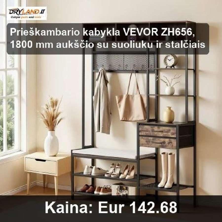 Patogus batų laikymas – suoliukai ir lentynos - nuotraukos Nr. 27