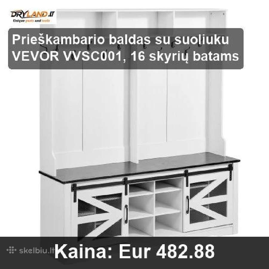 Patogus batų laikymas – suoliukai ir lentynos - nuotraukos Nr. 29