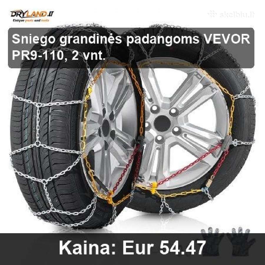 Padangoms sniego grandinės ir kojinės žiemai - nuotraukos Nr. 4