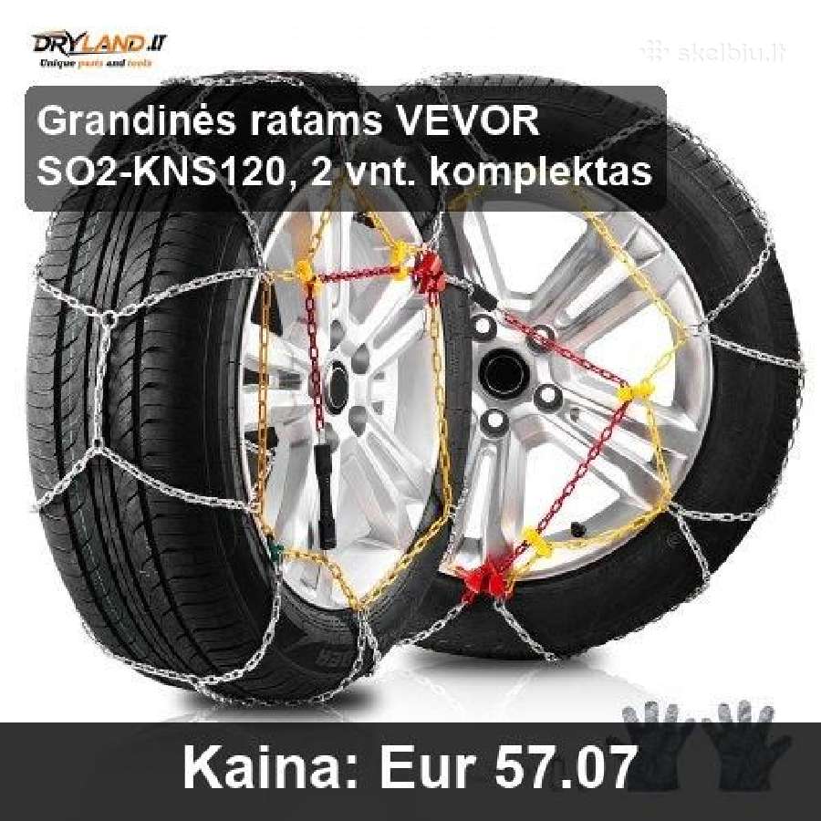 Padangoms sniego grandinės ir kojinės žiemai - nuotraukos Nr. 7