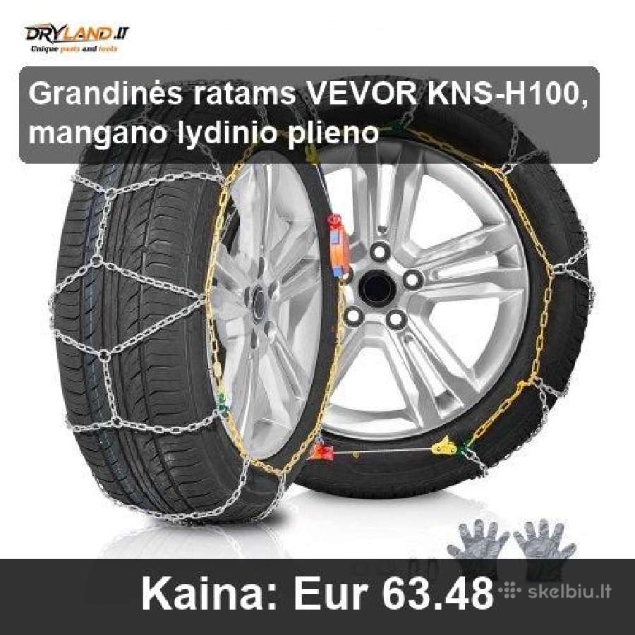 Padangoms sniego grandinės ir kojinės žiemai - nuotraukos Nr. 12