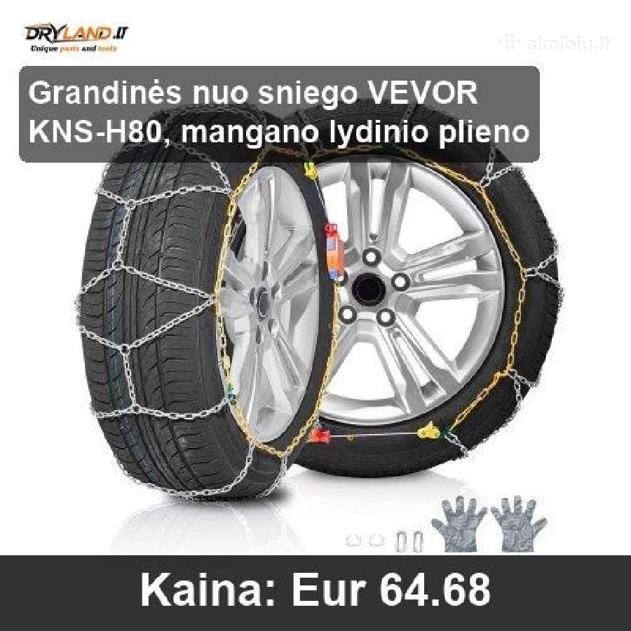 Padangoms sniego grandinės ir kojinės žiemai - nuotraukos Nr. 13