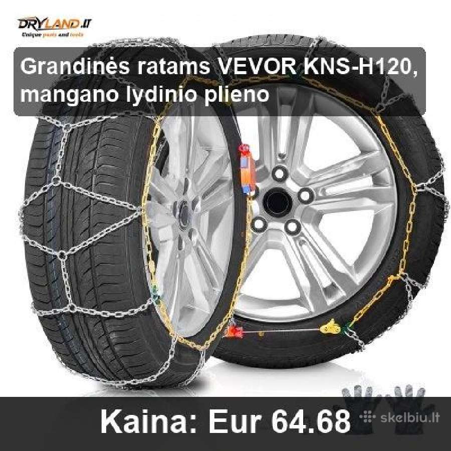 Padangoms sniego grandinės ir kojinės žiemai - nuotraukos Nr. 14