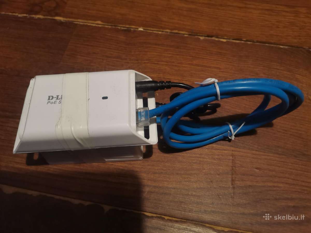 Dlink gigabit + injector ir Dlink gigabit+splitter - nuotraukos Nr. 2