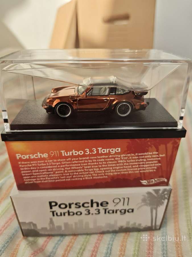 Hot wheels Rlc Porsche 911 Turbo 3.3 Targa - nuotraukos Nr. 3