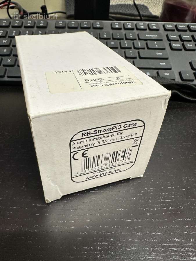 Korpusas Raspberry Pi 3/4 Strompi3 ant Din bėgelio - nuotraukos Nr. 2