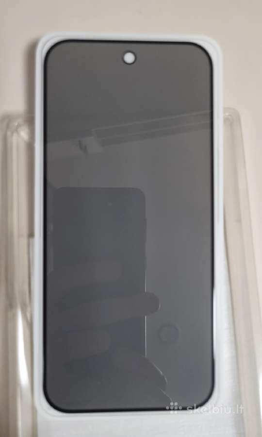 Pixel 9a - spigen liquid air + privatumo stiklas - nuotraukos Nr. 5
