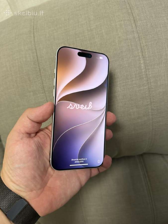 Apple iPhone 17 Pro Max 256gb apynaujis - nuotraukos Nr. 6
