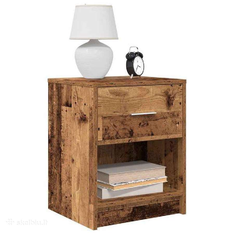 Naktinės spintelės su stalčiumi vidaxl(858768) - nuotraukos Nr. 7