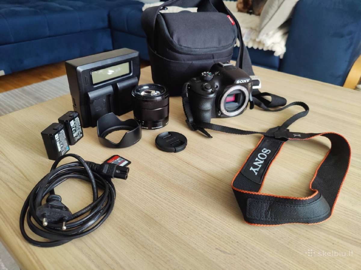 Sony A3000(kaip naujas) Su "Manfrotto" deklu - nuotraukos Nr. 2