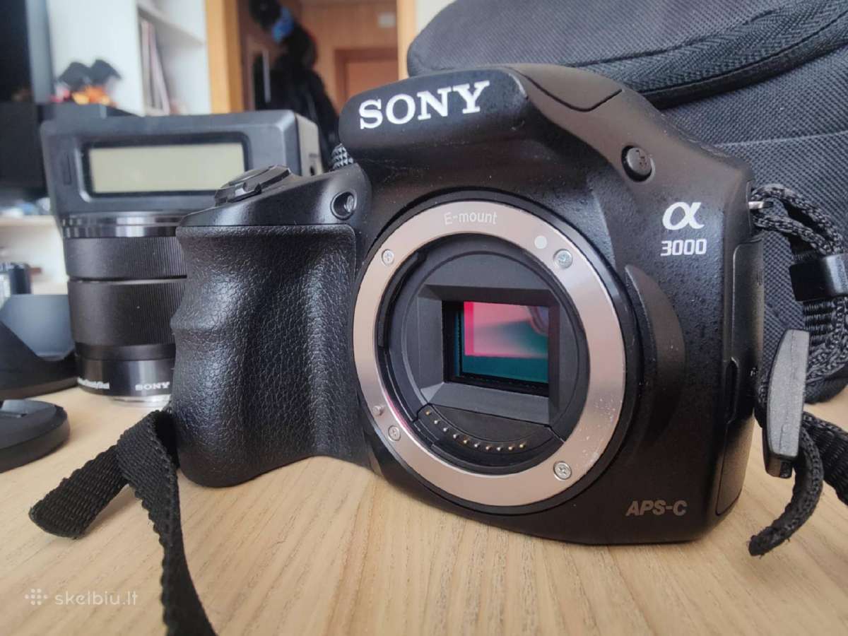 Sony A3000(kaip naujas) Su "Manfrotto" deklu - nuotraukos Nr. 7