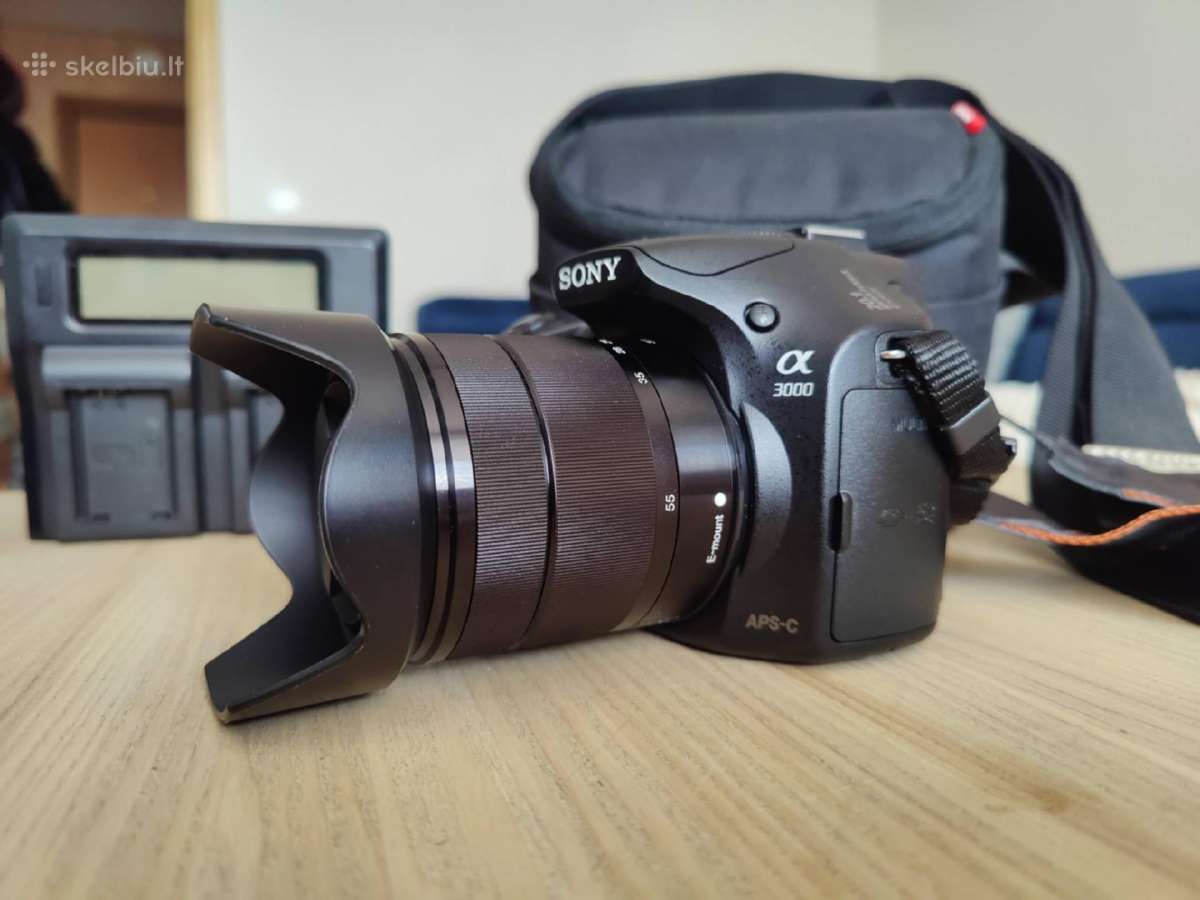 Sony A3000(kaip naujas) Su "Manfrotto" deklu - nuotraukos Nr. 8