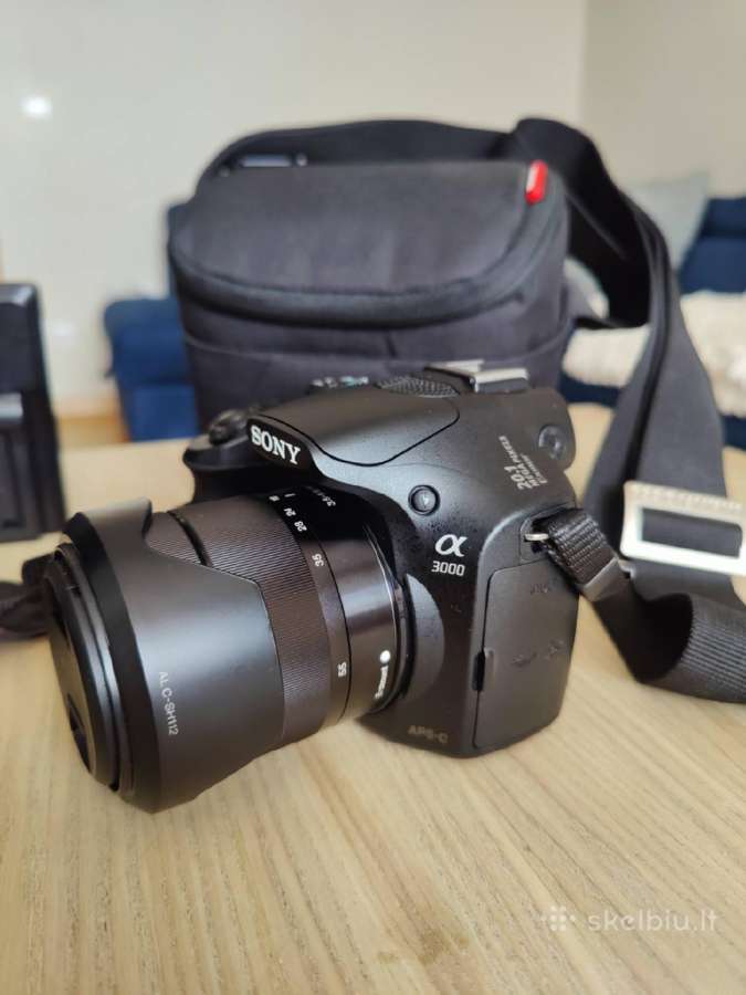 Sony A3000(kaip naujas) Su "Manfrotto" deklu - nuotraukos Nr. 16