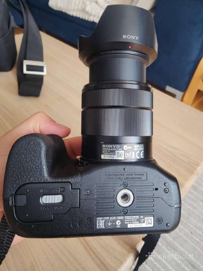 Sony A3000(kaip naujas) Su "Manfrotto" deklu - nuotraukos Nr. 35