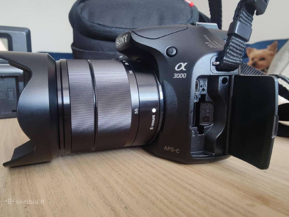 Sony A3000(kaip naujas) Su "Manfrotto" deklu - nuotraukos Nr. 36