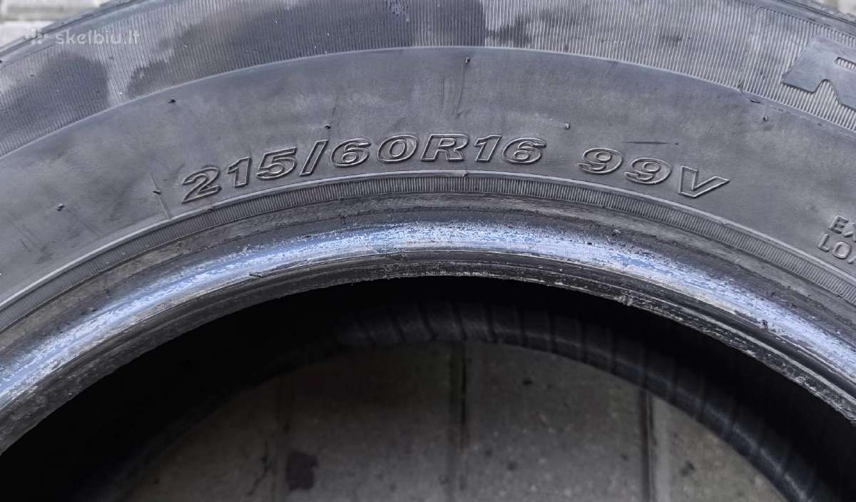 Keturios 215/60 R16 padangos - nuotraukos Nr. 2