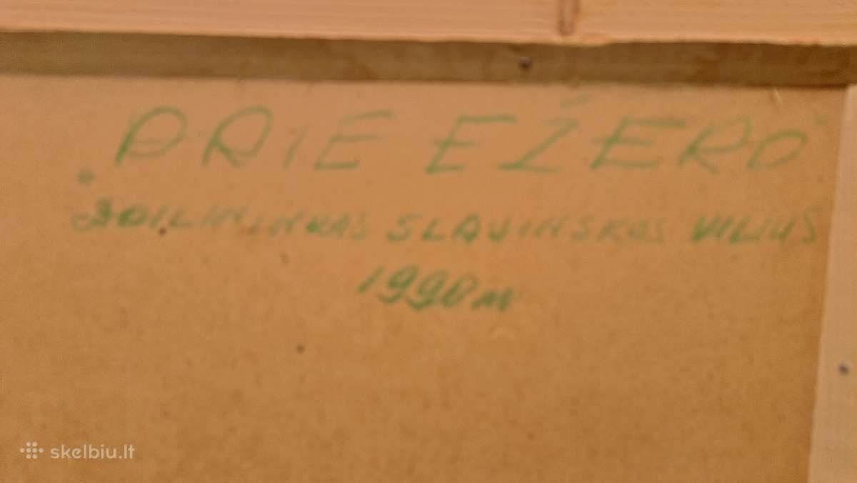Villis Slavinskas „Prie ežero“ 1990m - nuotraukos Nr. 4