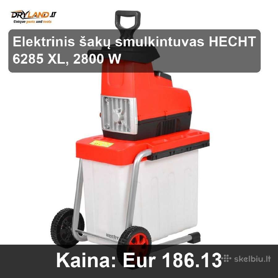 Hecht šakų smulkintuvai sodui efektyvu - nuotraukos Nr. 5