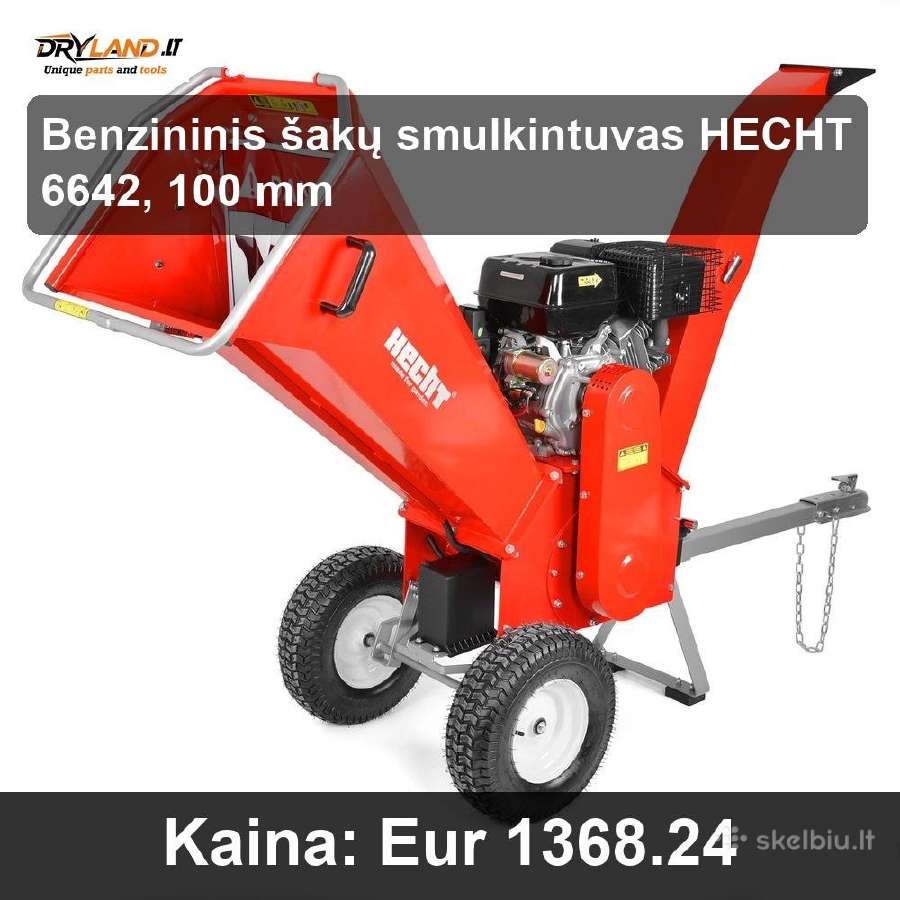 Hecht šakų smulkintuvai sodui efektyvu - nuotraukos Nr. 11