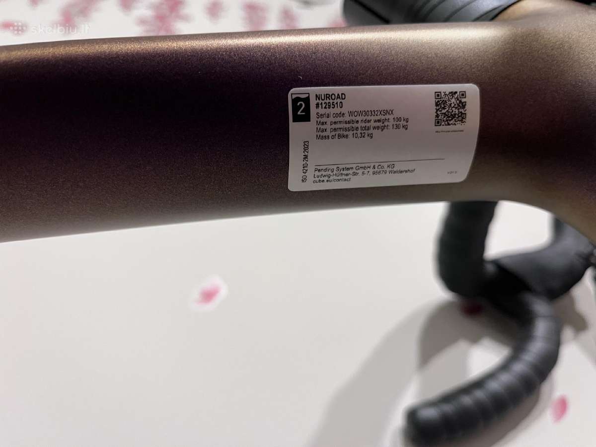 Cube nuroad SLX XL dydis 2026 - nuotraukos Nr. 6