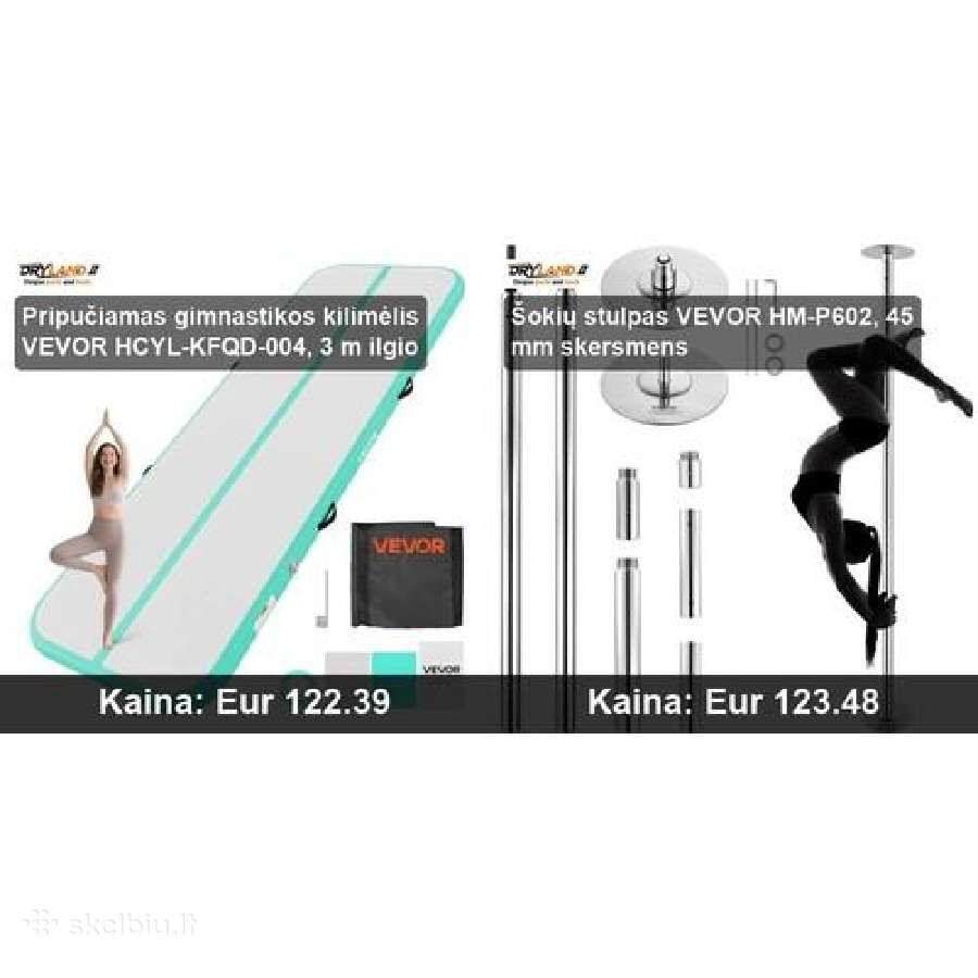 Šokių įranga, baleto staklės, gimnastikos barai - nuotraukos Nr. 16