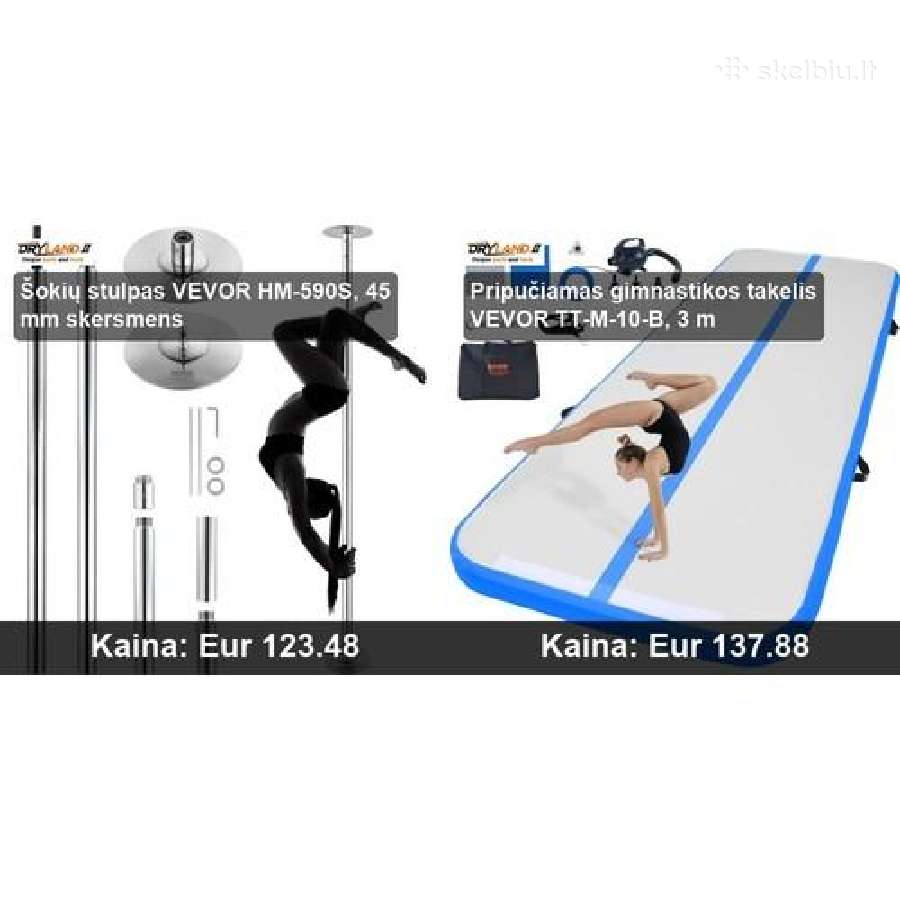Šokių įranga, baleto staklės, gimnastikos barai - nuotraukos Nr. 17