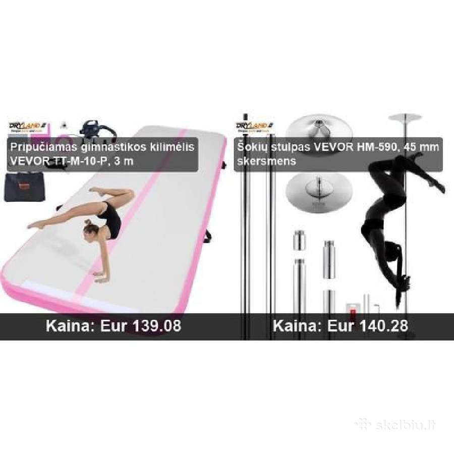 Šokių įranga, baleto staklės, gimnastikos barai - nuotraukos Nr. 18