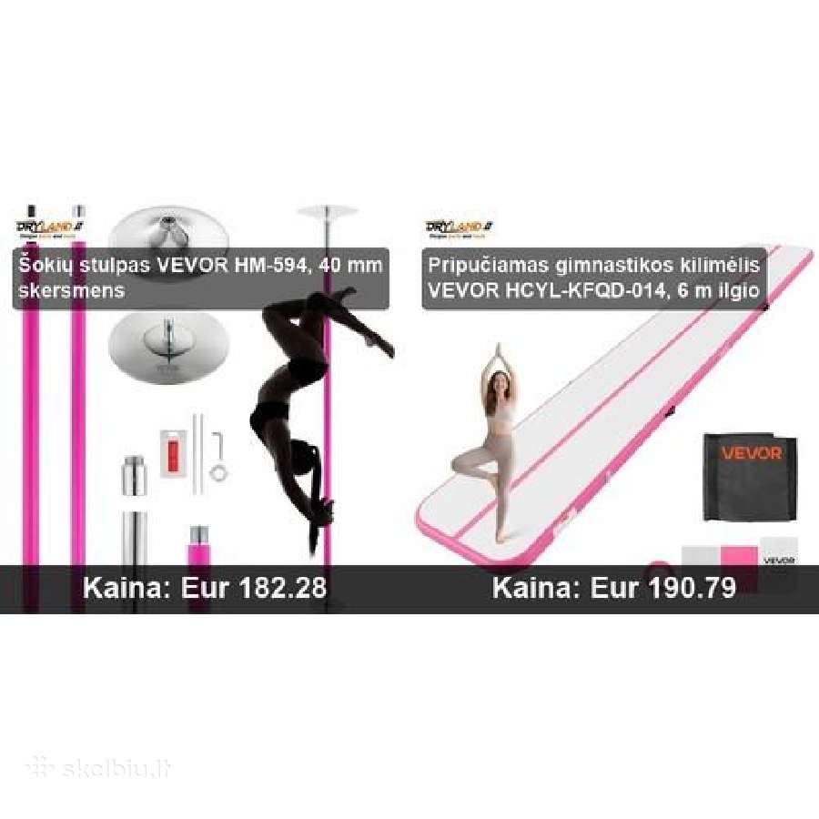 Šokių įranga, baleto staklės, gimnastikos barai - nuotraukos Nr. 27