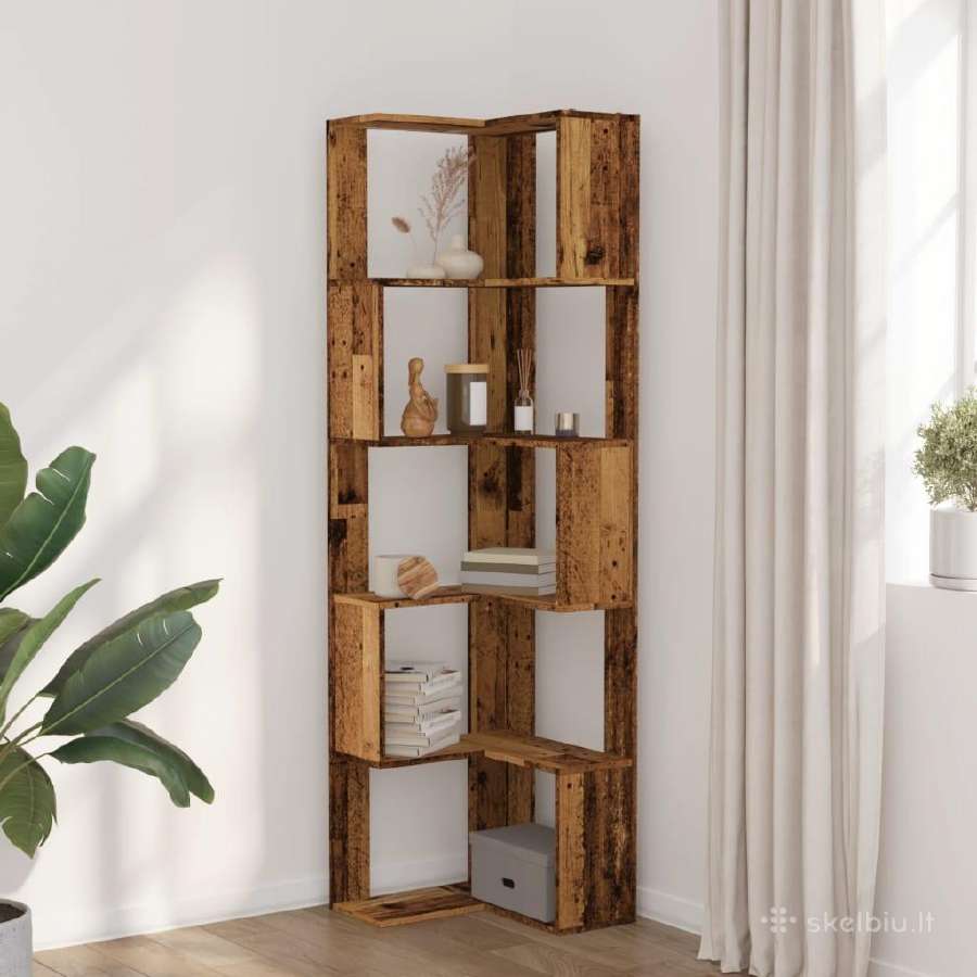 Kampinė spinta, mediena vidaxl(852584) - nuotraukos Nr. 6
