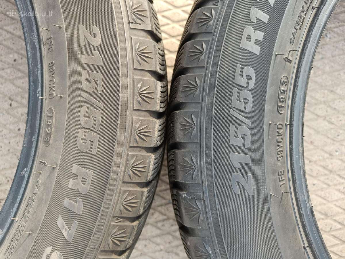 Padangos Goodyear,kumno,goodride 215x55x17 - nuotraukos Nr. 7