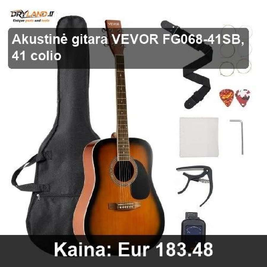 Vevor Akustinės Gitaros - nuotraukos Nr. 23