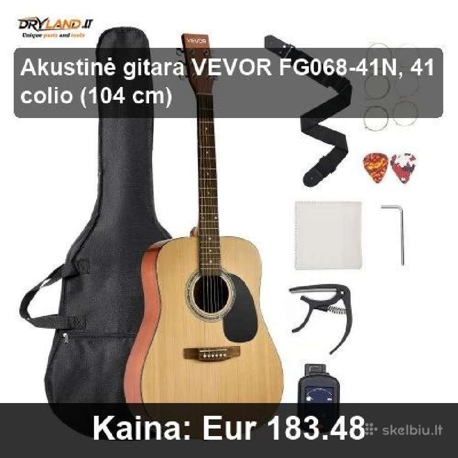 Vevor Akustinės Gitaros - nuotraukos Nr. 25