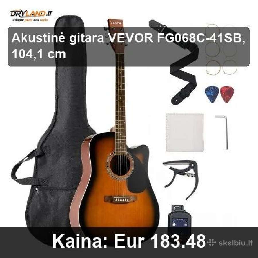 Vevor Akustinės Gitaros - nuotraukos Nr. 26