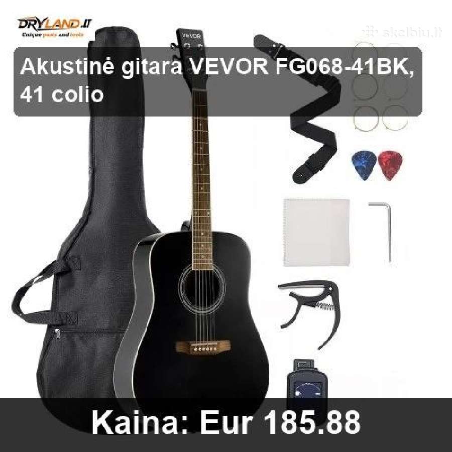Vevor Akustinės Gitaros - nuotraukos Nr. 27