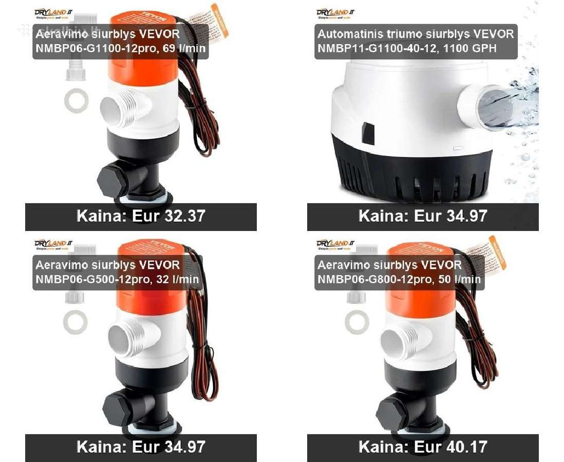 Vandens siurbliai hidroforai efektyviam tiekimui - nuotraukos Nr. 2