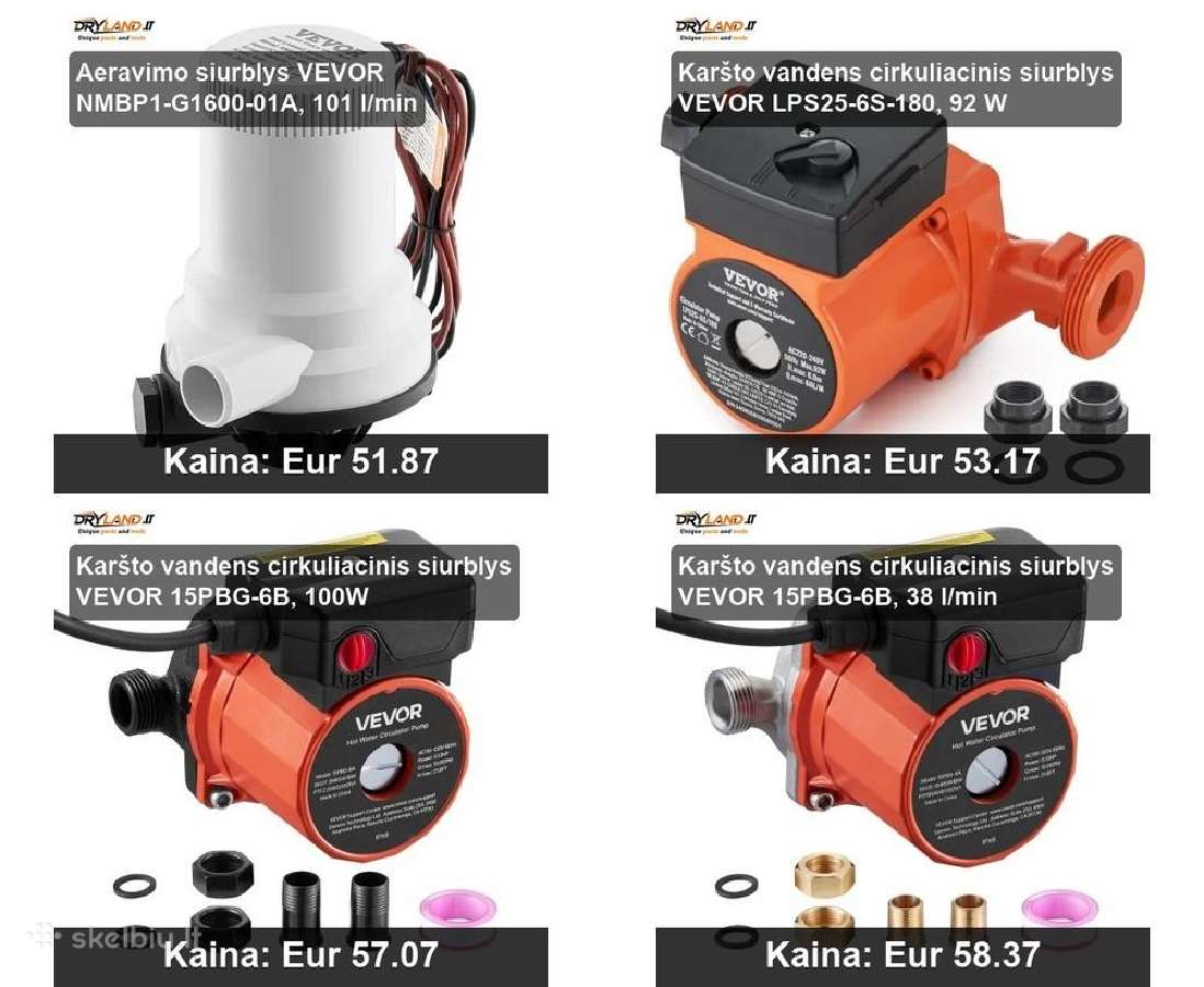 Vandens siurbliai hidroforai efektyviam tiekimui - nuotraukos Nr. 5