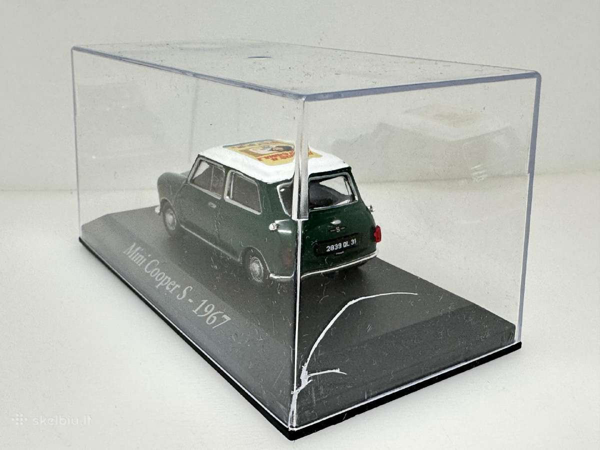 Mini Cooper S 1967 Vamos La Cama žalia/bal 1:43 - nuotraukos Nr. 3