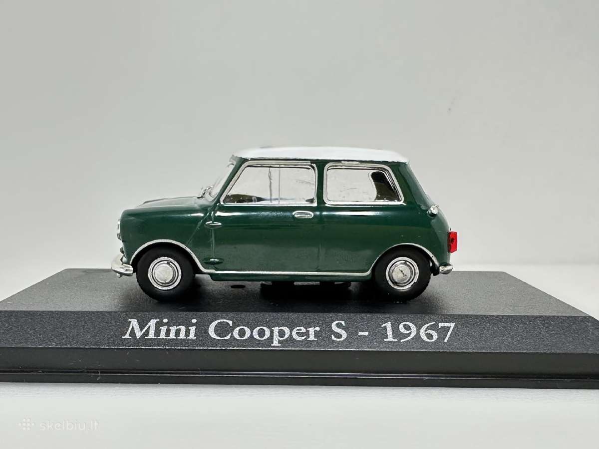 Mini Cooper S 1967 Vamos La Cama žalia/bal 1:43 - nuotraukos Nr. 5