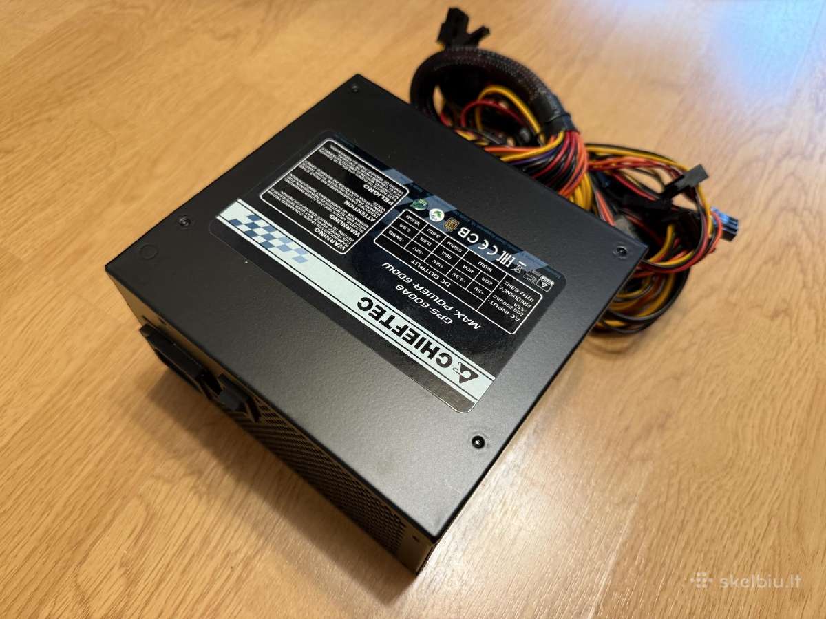 Psu matininimo blokas Chieftec GPS-600a8 - nuotraukos Nr. 5
