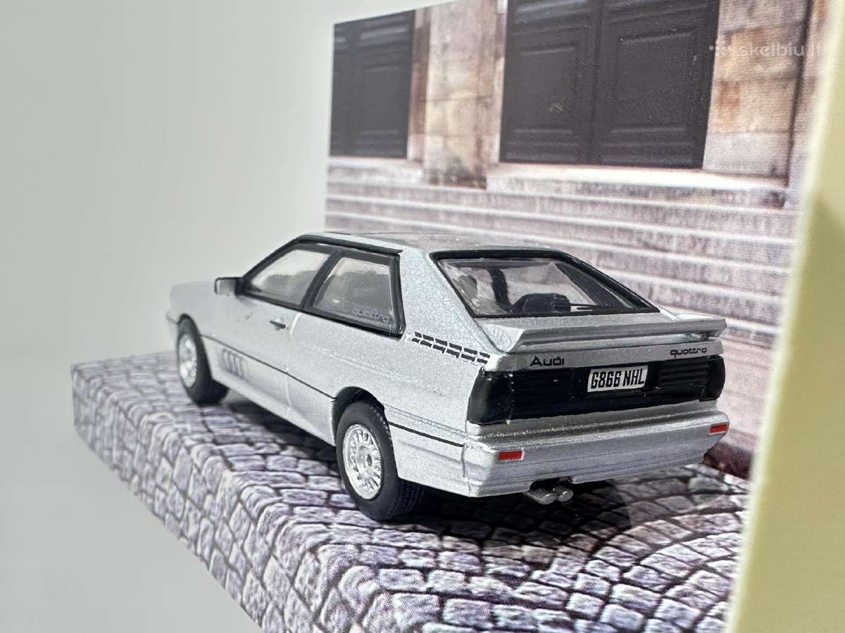 Audi Quattro B2 1980-1991 sidabro 1:64 Schuco T - nuotraukos Nr. 4