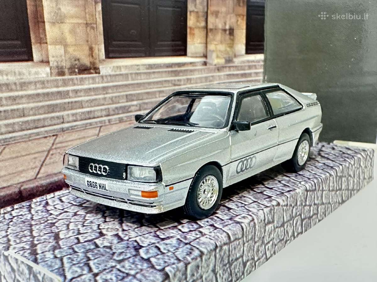 Audi Quattro B2 1980-1991 sidabro 1:64 Schuco T - nuotraukos Nr. 6