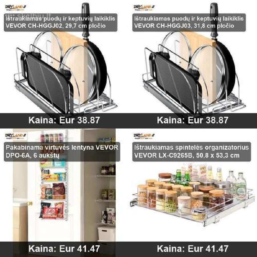 Virtuvės talpyklos šviežiams produktams - nuotraukos Nr. 7