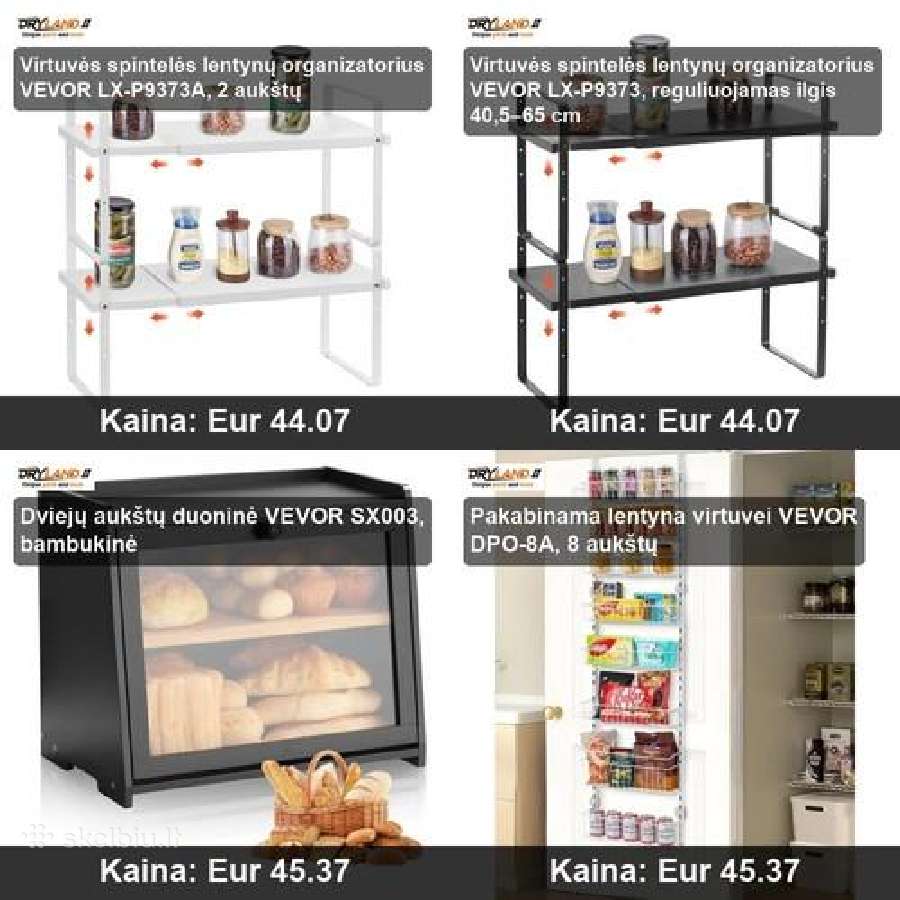 Virtuvės talpyklos šviežiams produktams - nuotraukos Nr. 8
