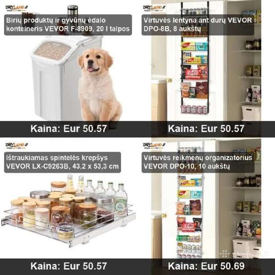 Virtuvės talpyklos šviežiams produktams - nuotraukos Nr. 12